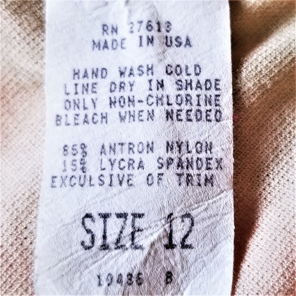 ISLAND NATIVE Retro Swimsuit Vintage '80s Colorful - Picture 5 of 6